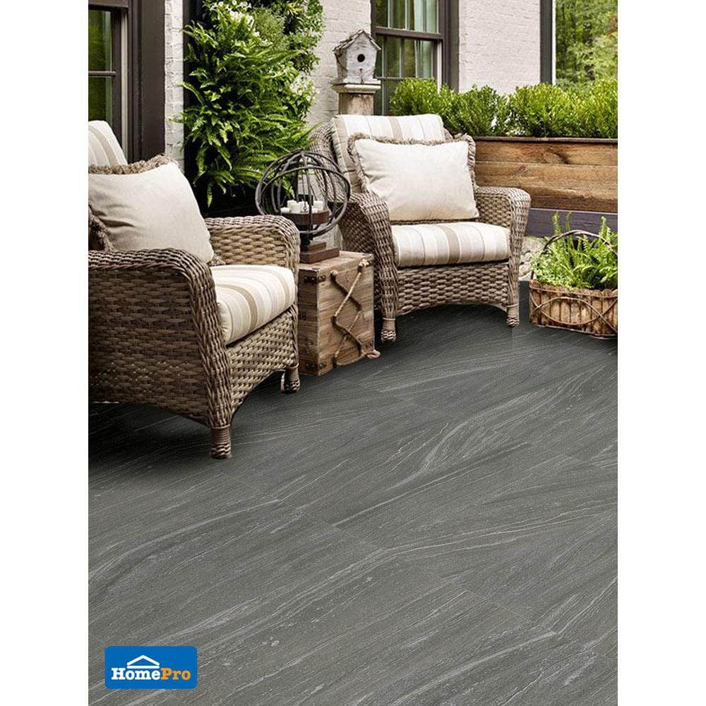 FLOOR TILE 30x60CM KEVIN DARK GREY 1.44M2