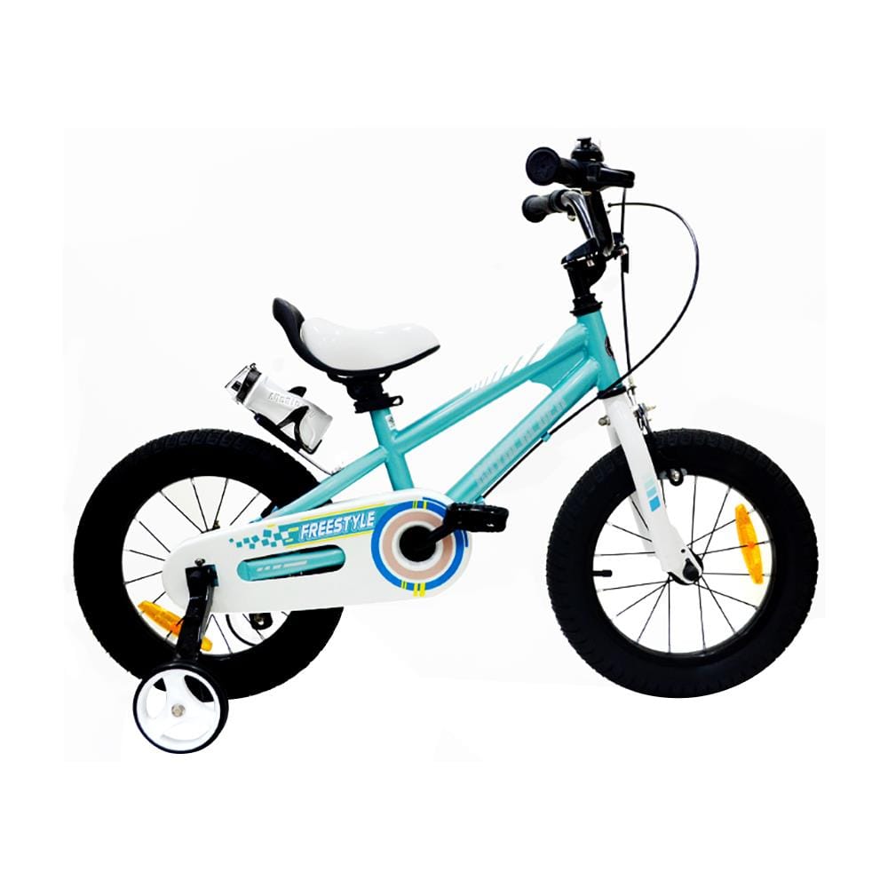 KIDS BIKE ROYAL BABY FREESTYLE 12IN CYAN