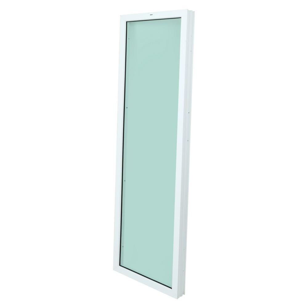 ช่องแสงประตูUPVC HOFFEN 60x205 ซม. สีขาว