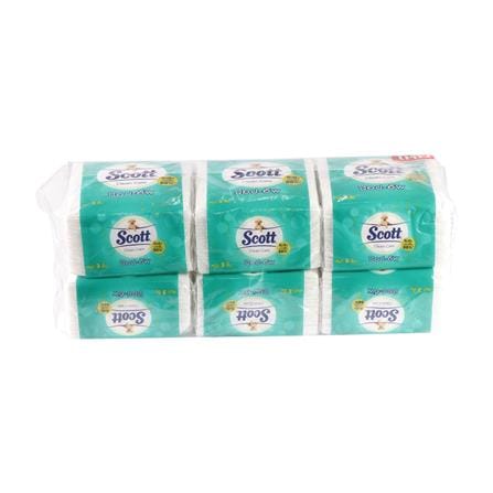 กระดาษ POP UP SCOTT CLEAN CARE 60 แผ่น แพ็ค6