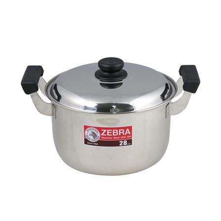 หม้อต้ม หัวม้าลาย CARRY 28 ซม._0