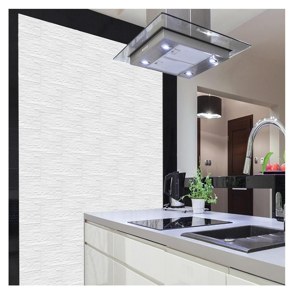 สติ๊กเกอร์โฟม DIY STIXMATE SM WH 20X58 ซม. สีขาว แพ็ก 2 ชิ้น