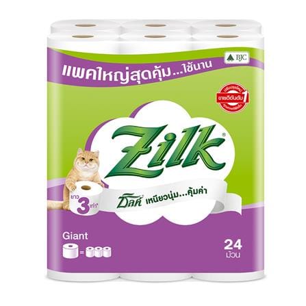 กระดาษชำระ ZILK GIANT แพ็ค24