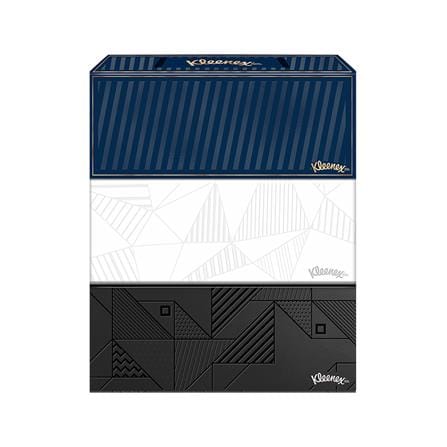กระดาษเช็ดหน้า KLEENEX BE U 135 แผ่น แพ็ค3