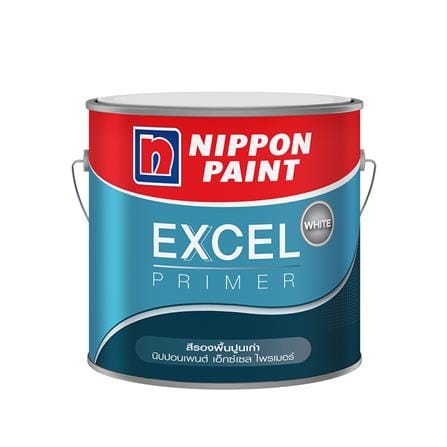 สีรองพื้นปูนเก่า NIPPON PAINT EXCEL PRIMER WHITE 1 แกลลอน_0
