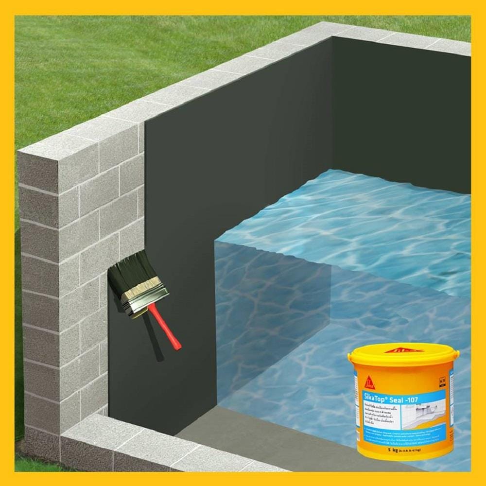 ซีเมนต์กันซึม SIKA SIKATOP-107 SEAL TH 5 กก.
