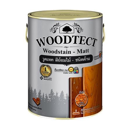 สีย้อมไม้ WOODTECT #603 สีวอลนัท ด้าน 1/4GL_0