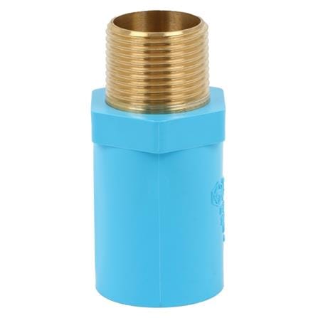 ข้อต่อเกลียวนอก PVC/BASS SCG 3/4 นิ้ว สีฟ้า_1