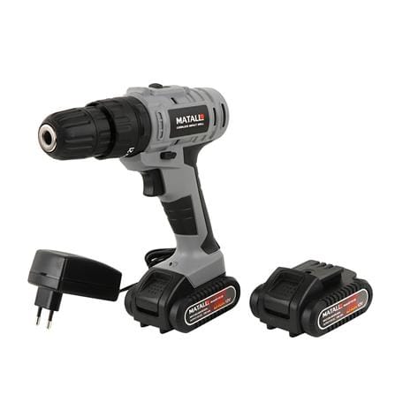 ชุดสว่านกระแทกไร้สาย (พร้อมแบตเตอรี่) MATALL MT-0512B 12 โวลต์_0