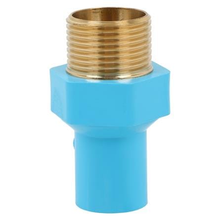 ข้อต่อลดเกลียวนอก PVC/BASS SCG 1X1/2 นิ้ว สีฟ้า_1