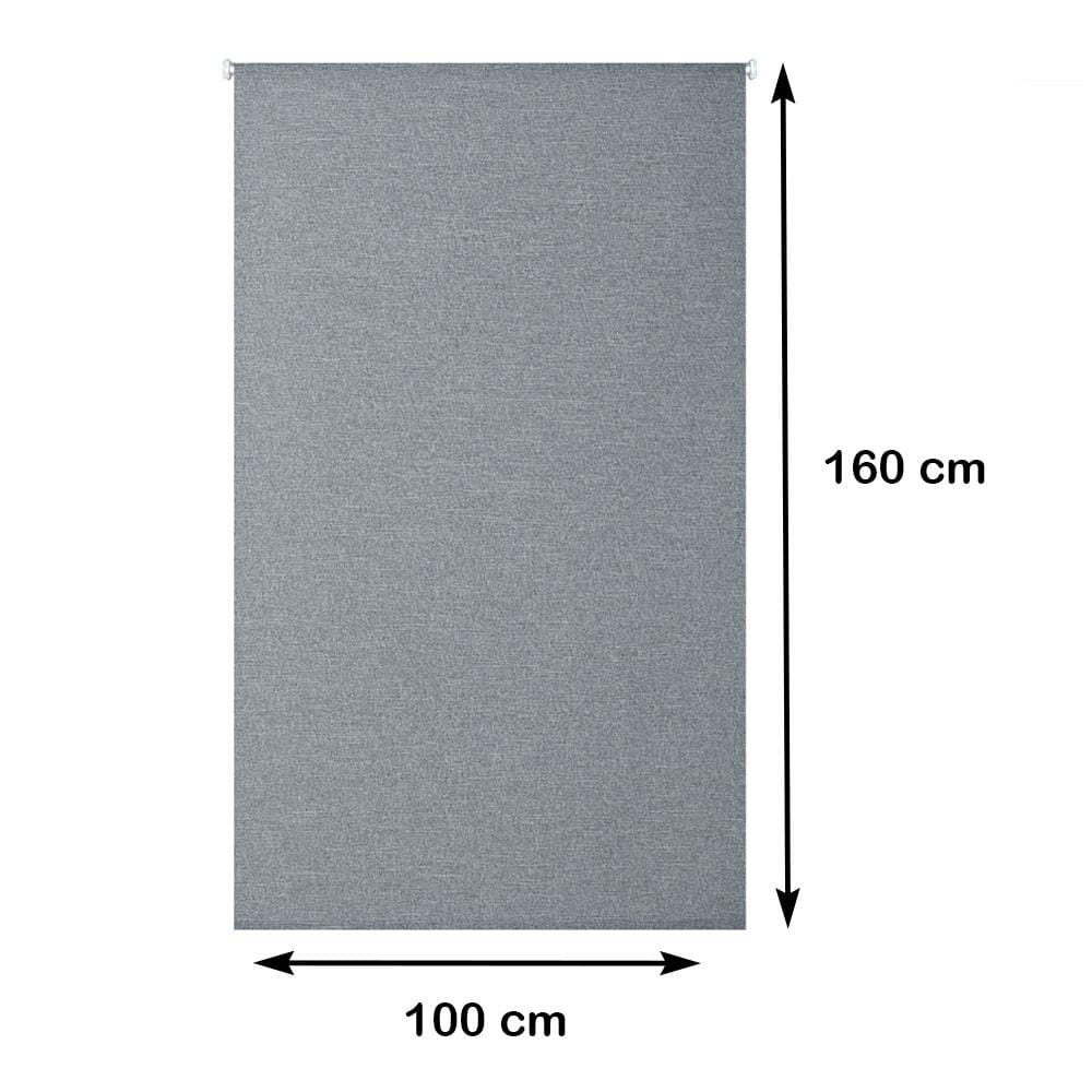 ROLLER BLIND HOME LIVING STYLE  BREEZE 100x160CM GRAY