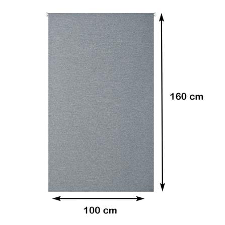 ROLLER BLIND HOME LIVING STYLE  BREEZE 100x160CM GRAY_5