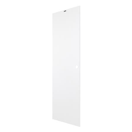 ประตูบานประกอบ PVC AZLE 1 UV มอก. บานทึบ 70X200 ซม. สีขาว เจาะลูกบิด_1