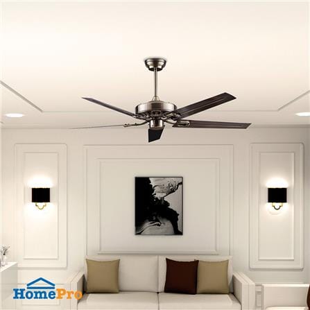 พัดลม CARINI 56YFT-006 56 นิ้ว 5 ใบพัด สีทองรมดำ_3