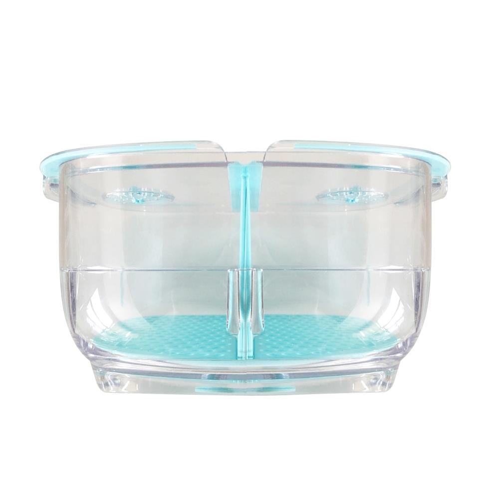 กล่องจัดเก็บในตู้เย็น KECH DUO FRESH KEEPER สีฟ้า