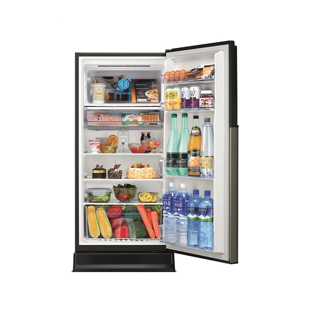 ตู้เย็น 1 ประตู HITACHI R-64W PSV 6.6 คิว สีเงิน