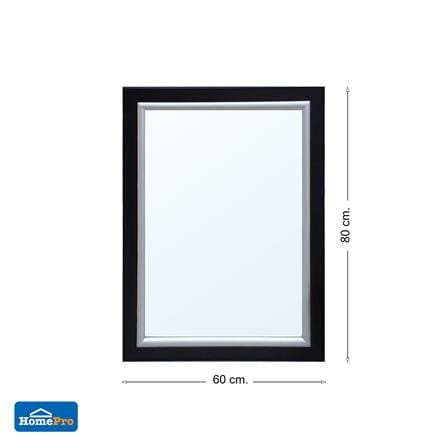 กระจกเงากรอบไม้ MOYA HP11 60x80 ซม._3