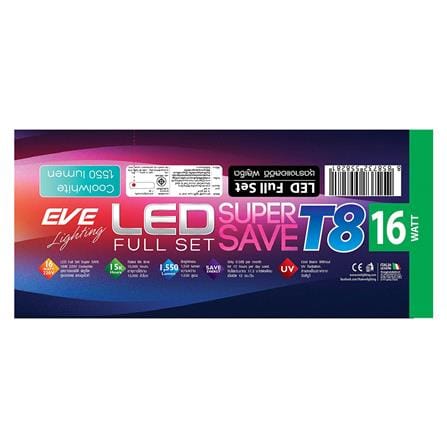 ชุดรางนีออน LED 558281 EVE 16 วัตต์ คูลไวท์_1