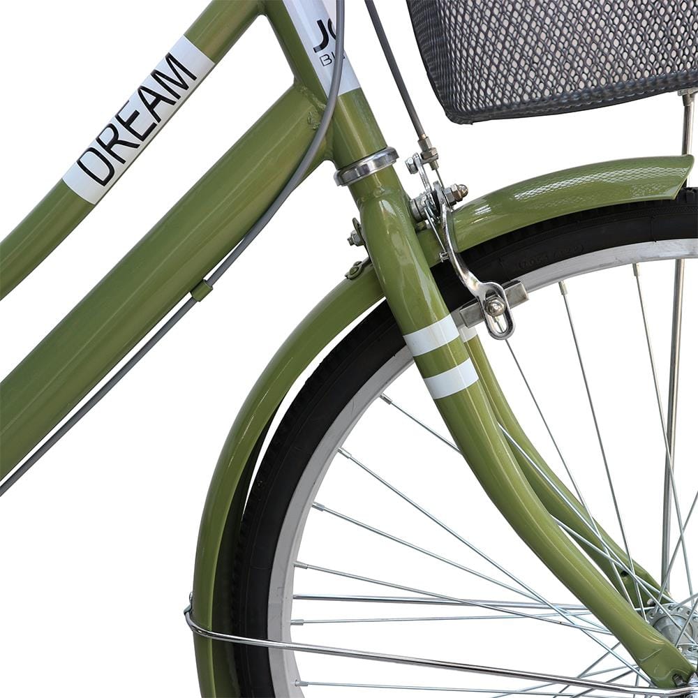จักรยานแม่บ้าน 24 นิ้ว JOY BICYCLE DREAM สีเขียว