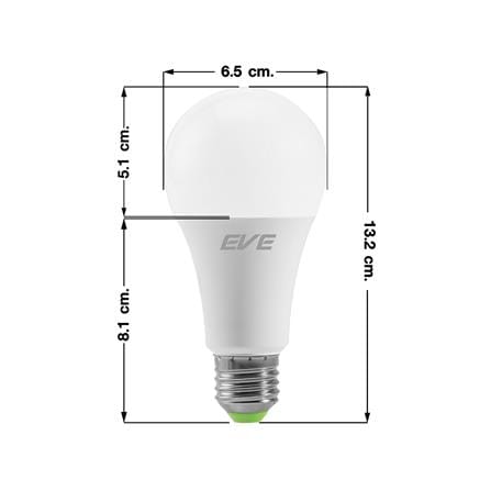 หลอด LED EVE A60 SUPER SAVE 13 วัตต์ DAYLIGHT E27_5