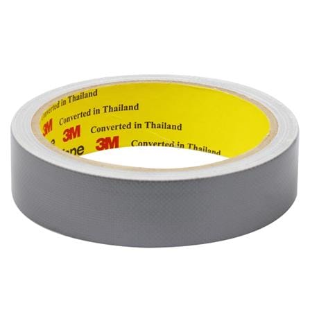 เทปผ้ามันเงา 3M 24 MMX8Y สีเทา_1