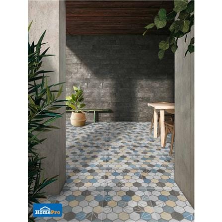 กระเบื้องพื้น 16x16 นิ้ว DURAGRES เบฮาติ ฟ้า A 0.96M2_4