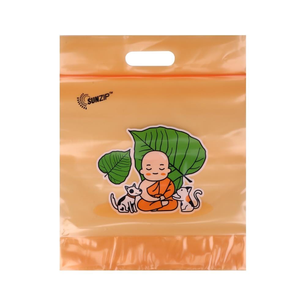 ถุงซิป SUN ZIP TERM BOON SIZE M (แพ็ก 10 ใบ)
