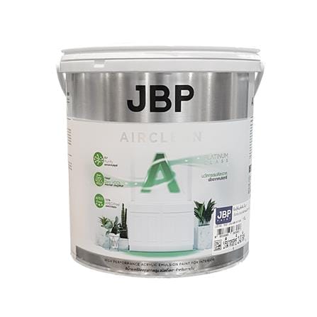 สีน้ำทาภายใน ชนิดกึ่งเงา JBP AIRCLEAN A+ BASE D 1 แกลลอน