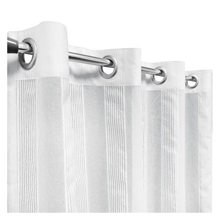 ผ้าม่านโปร่ง EYELET HOME LIVING STYLE TEMPO 150X220 ซม. สีขาว_1