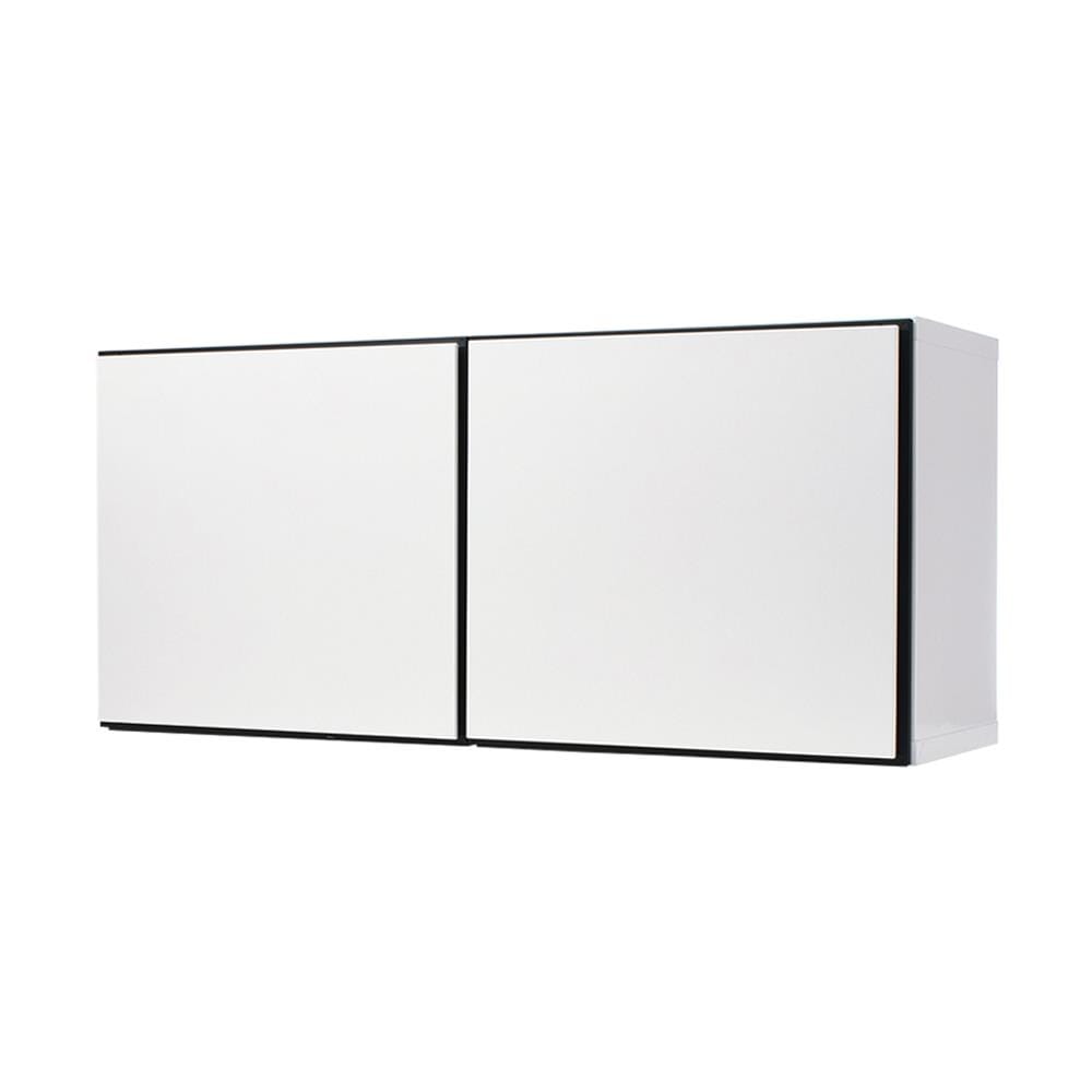 ตู้เหล็กบานเปิดทึบ KIOSK DB-302 สีขาว