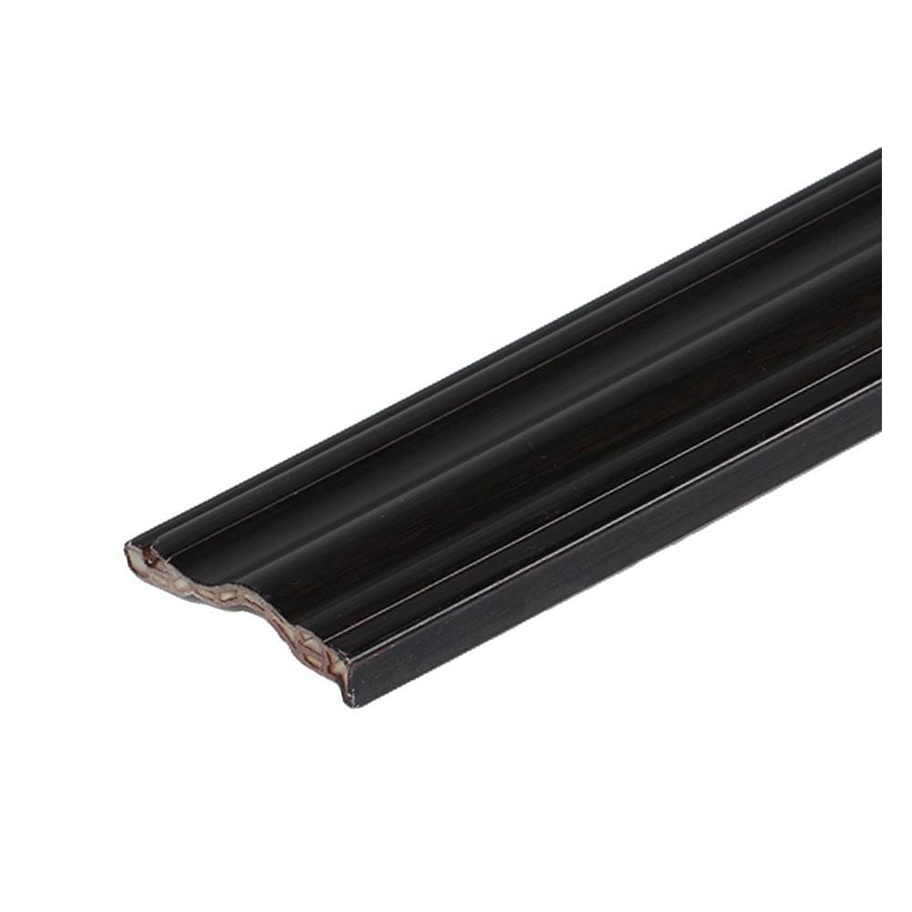 บัววงกบECO-DOOR ขอบร่อง 7x220x1.5 ซม. สีโอ๊ค