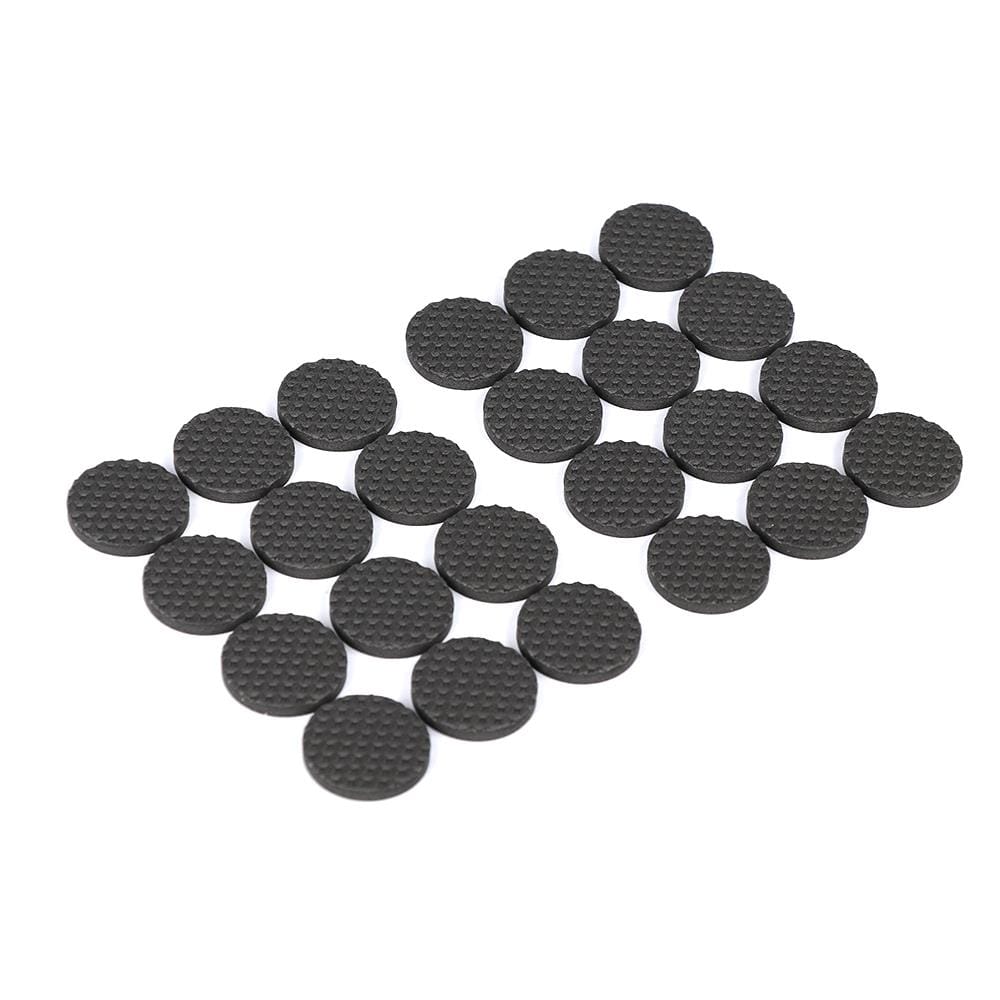แผ่นสักหลาด PROTECH กลม 25 MM ดำ 24 ชิ้น