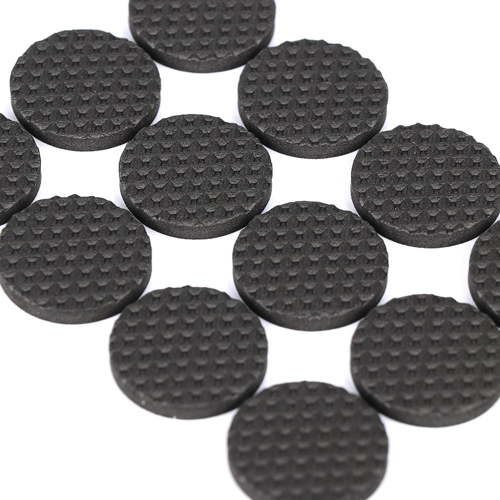 แผ่นสักหลาด PROTECH กลม 25 MM ดำ 24 ชิ้น