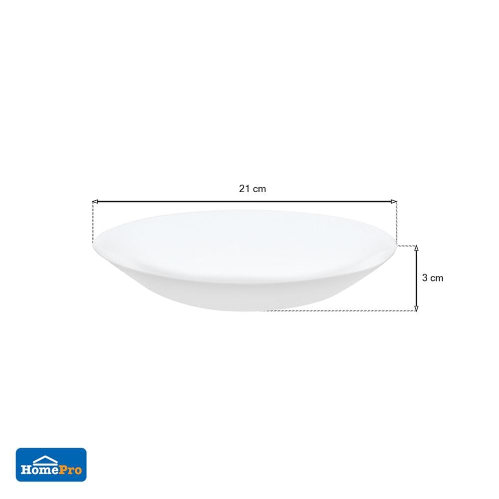 จาน OPAL GLASS ลึก 8.5" KECH AURA