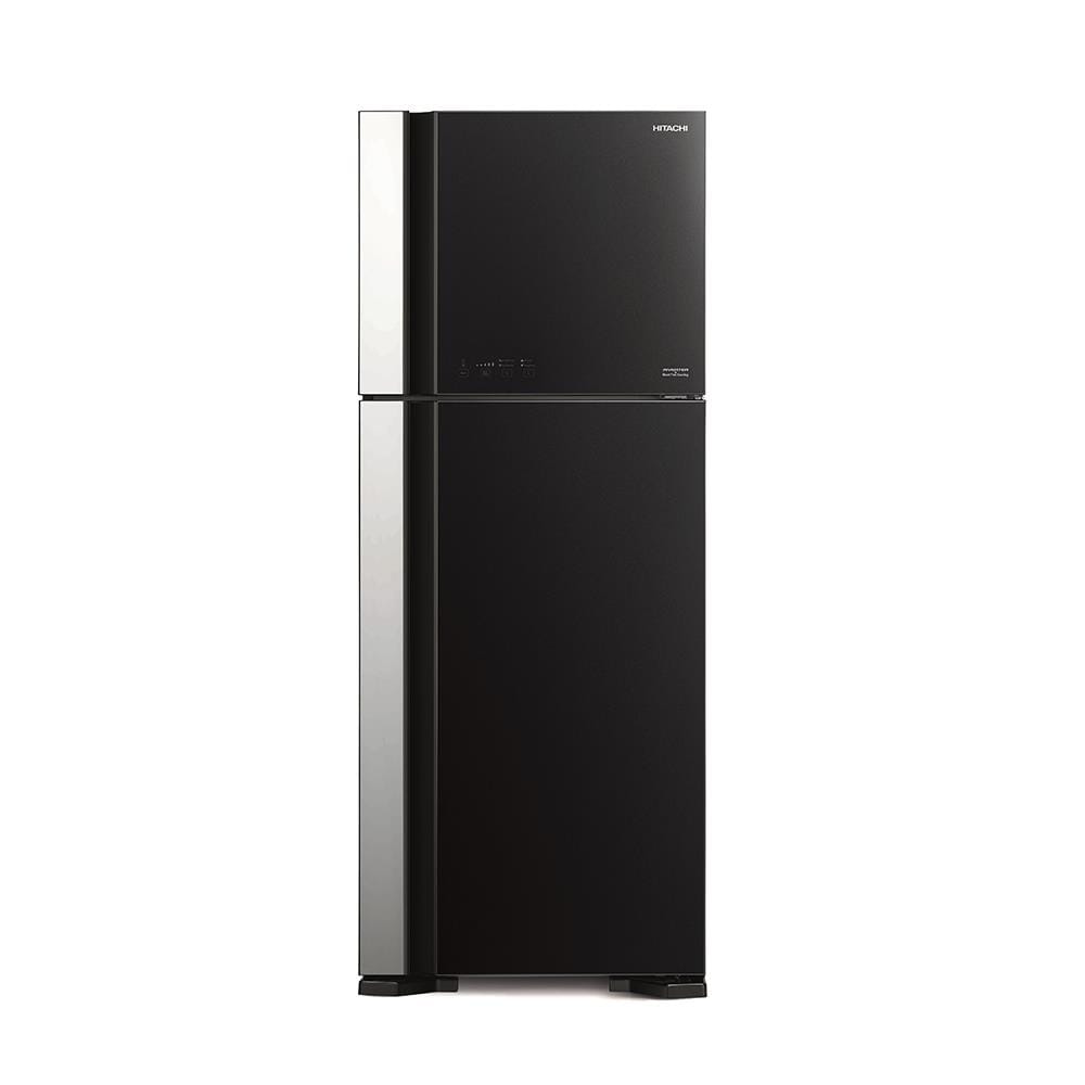 2-DOOR REFRIGERATOR HITACHI R-VG450PDX 15.9CU.FT BLACK MIRROR INVERTER