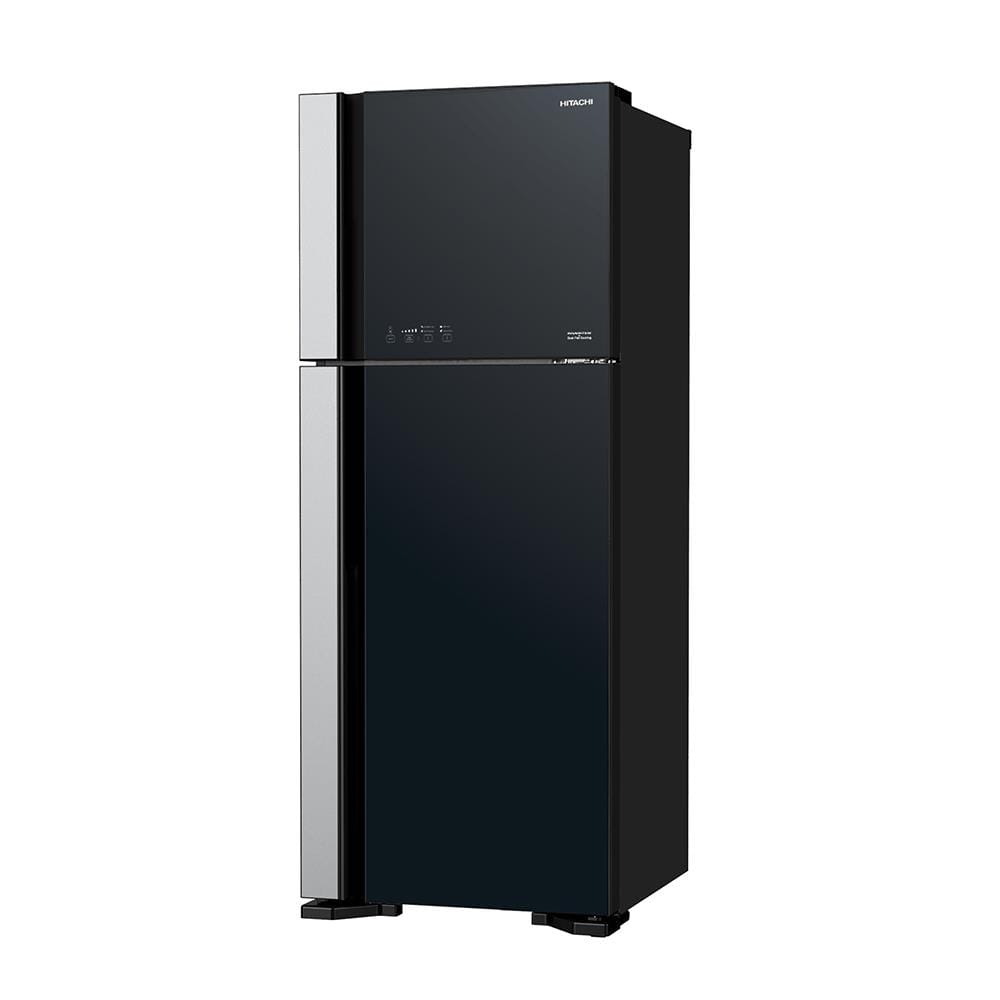 2-DOOR REFRIGERATOR HITACHI R-VG450PDX 15.9CU.FT BLACK MIRROR INVERTER