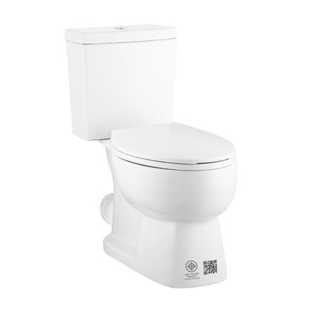 สุขภัณฑ์ 2 ชิ้น KARAT K-75443X-S-WK 3/4.5 ลิตร สีขาว_0