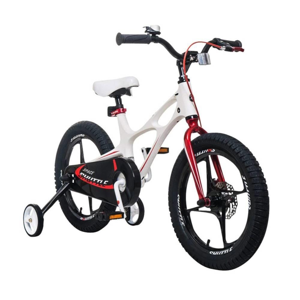 KIDS BIKE ROYAL BABY SPACE SHUTTLE 18IN WHITE