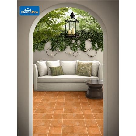 PORCELAIN FLOOR TILE 16x16IN COTTO PISA TERRACOTTA EXC PM_2