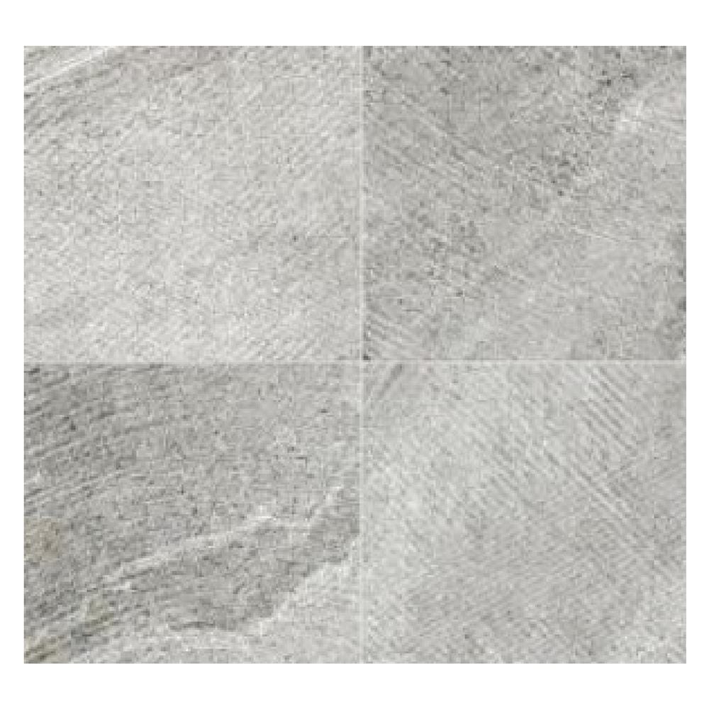 กระเบื้องพื้นพอร์ซเลน  16x16 นิ้ว COTTO คัตติ้ง สโตน เทา PM