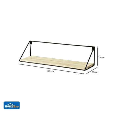 1 TIER WALL SHELF STACKO IRIS 60X15X15CM_6