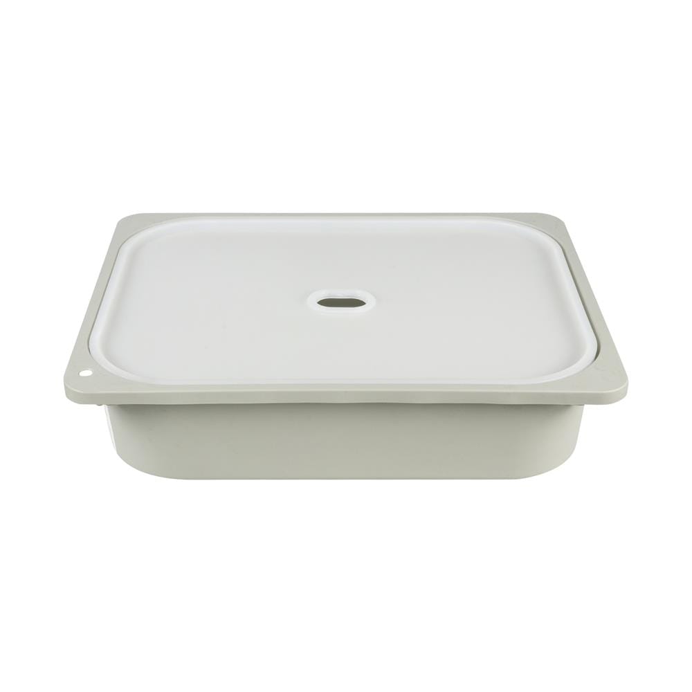 กล่องฝาปิด STACKO 2011A 43x33x10 ซม. สีเทา