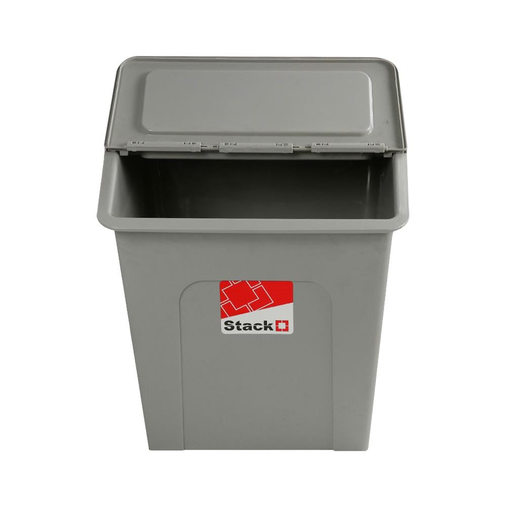 กล่องเก็บของ STACKO PARROT NEST 27 ลิตร สีเทา