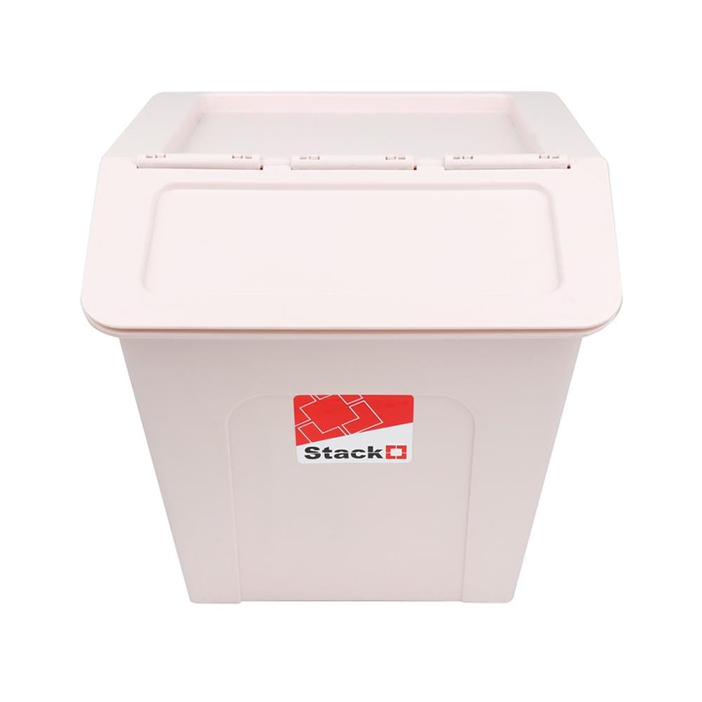 กล่องเก็บของ STACKO PARROT NEST 27 ลิตร สีเบจ
