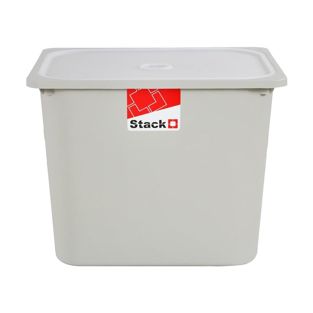 กล่องฝาปิด STACKO 2011C 43x33x34 ซม. สีเทา