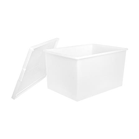 กล่องซ้อนได้ มีฝา STACKO 5225 60 ลิตร 40.9x59x32.8 ซม. สีขาว_2
