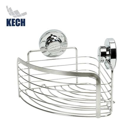 ตะกร้าเข้ามุมสเตนเลส 1 ชั้นสุญญากาศ KECH KECH112