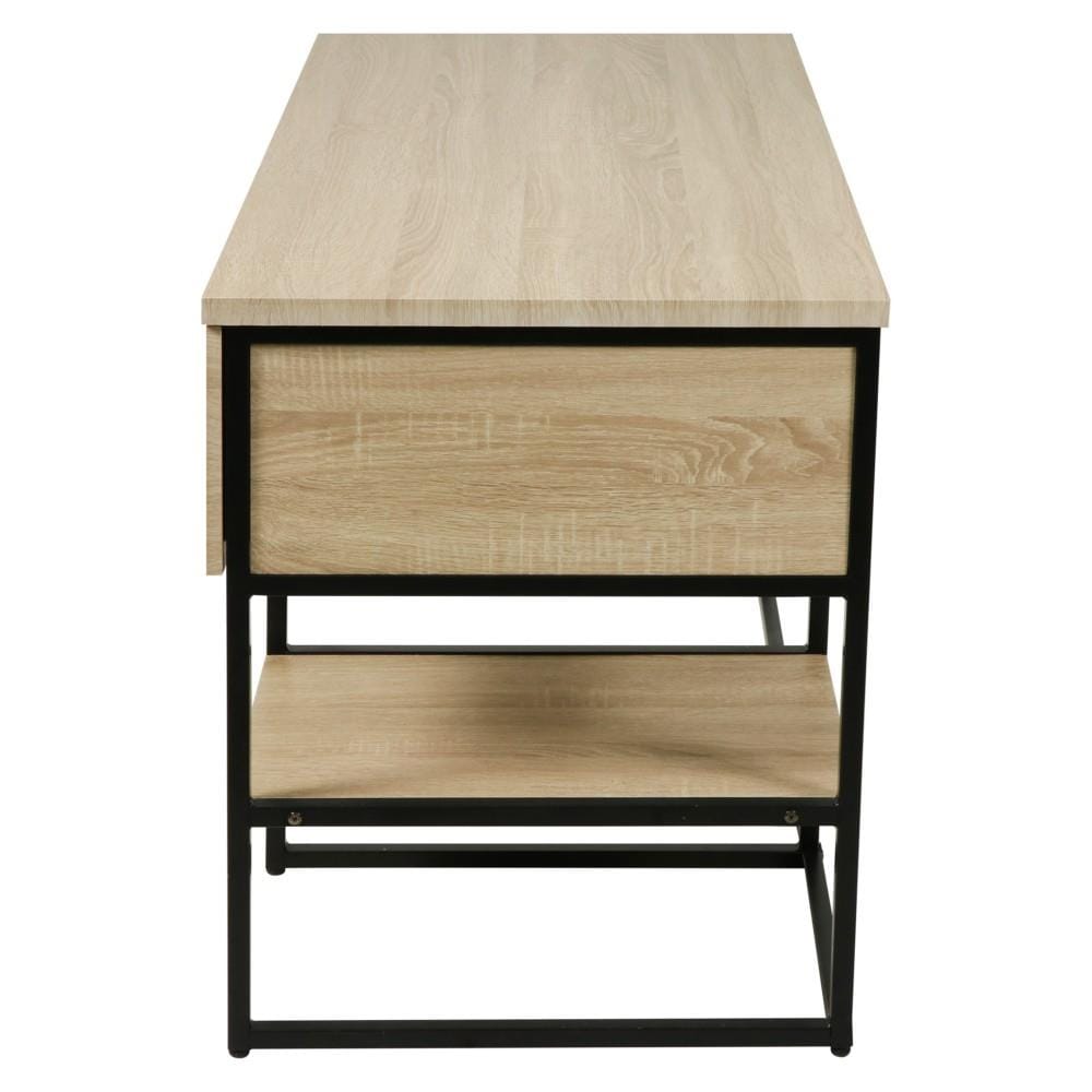 โต๊ะทำงานไม้ FURDINI HAGAN CT-3602 120 ซม. สี LIGHT OAK