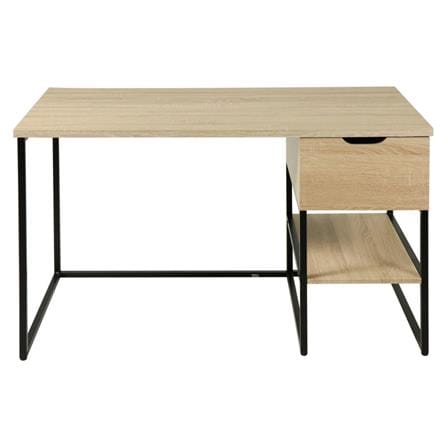 โต๊ะทำงานไม้ FURDINI HAGAN CT-3602 120 ซม. สี LIGHT OAK_1