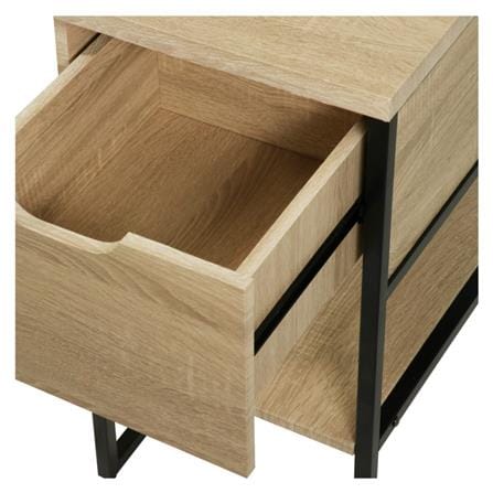 โต๊ะทำงานไม้ FURDINI HAGAN CT-3602 120 ซม. สี LIGHT OAK_3